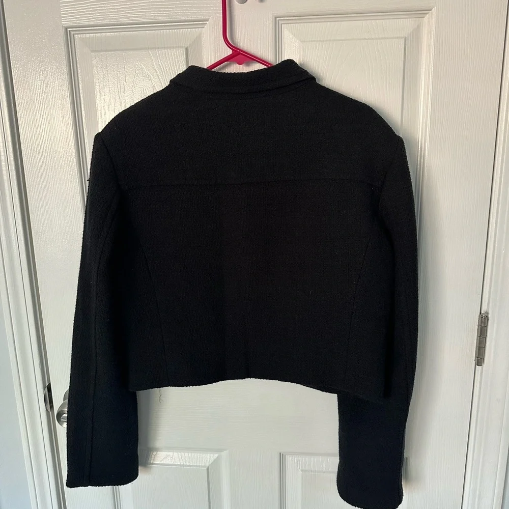 Aritzia Babaton Frances Black Blazer with Gold Buttons - Picture 8 of 8